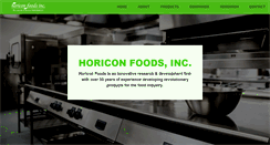 Desktop Screenshot of horiconfoods.com