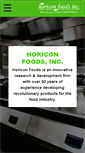 Mobile Screenshot of horiconfoods.com